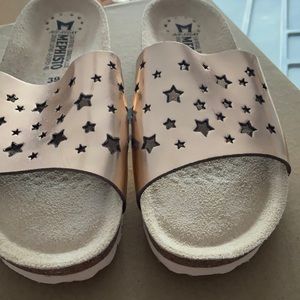 Mephisto pink star slides